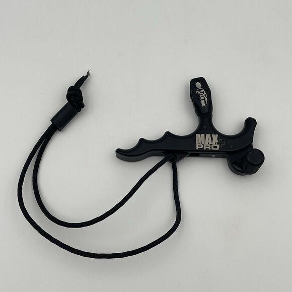 TRU Ball Max Pro Plus Bow Release - 4 Finger Black